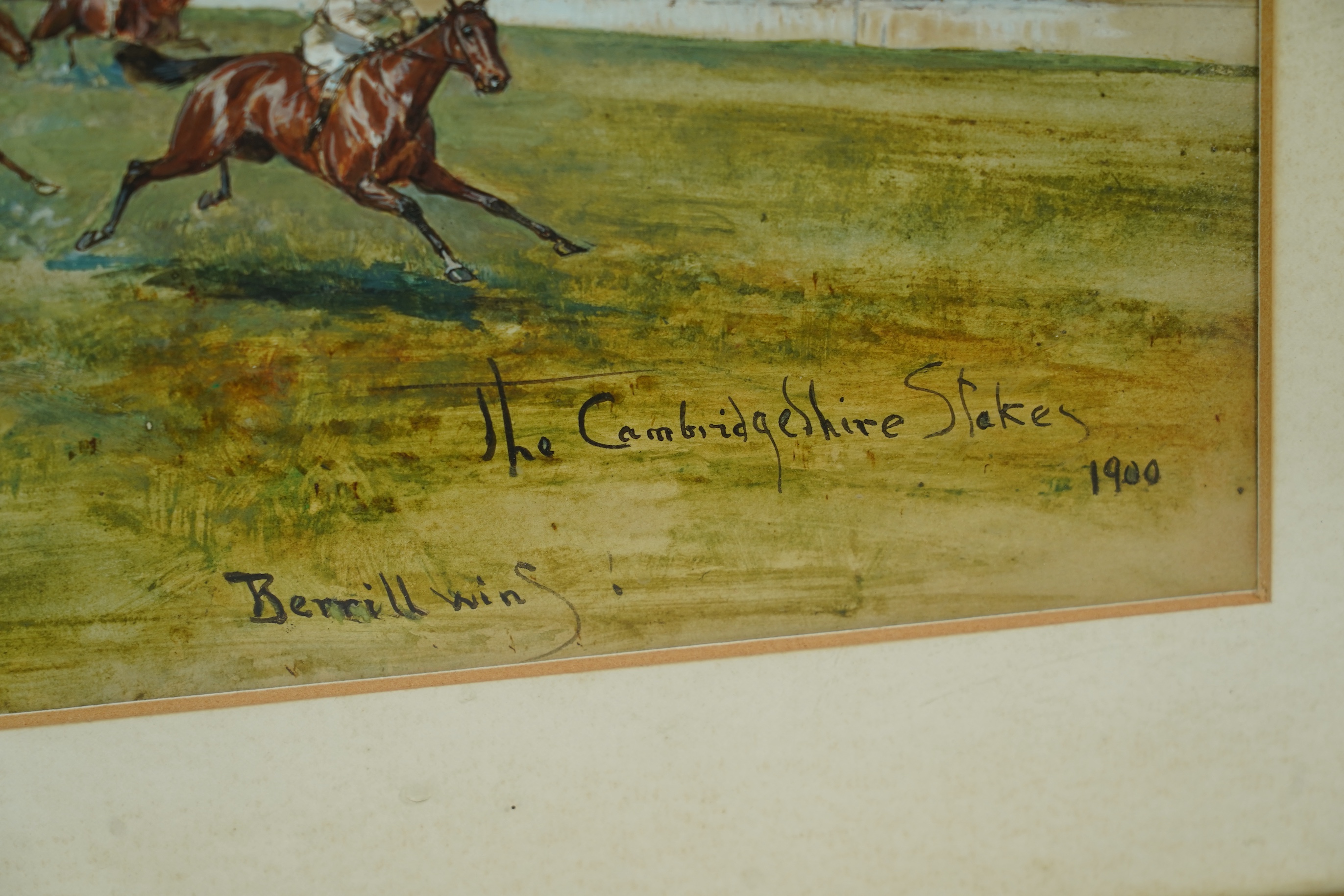 John Beer (c.1860-c.1930), 'Ambush II Wins'